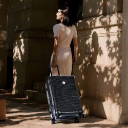 Luggage Sets 3 Piece Hardshell Suitcases With Wheels, Lightweight Expandable Travel Luggage With Tsa Lock, Carry-On, Checked Luggage (20" 24" 28") - Black