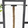Outdoor Diy Cat House Catio With Double Enter Doors, Platforms, And Condos - Dark Gray - Image 17