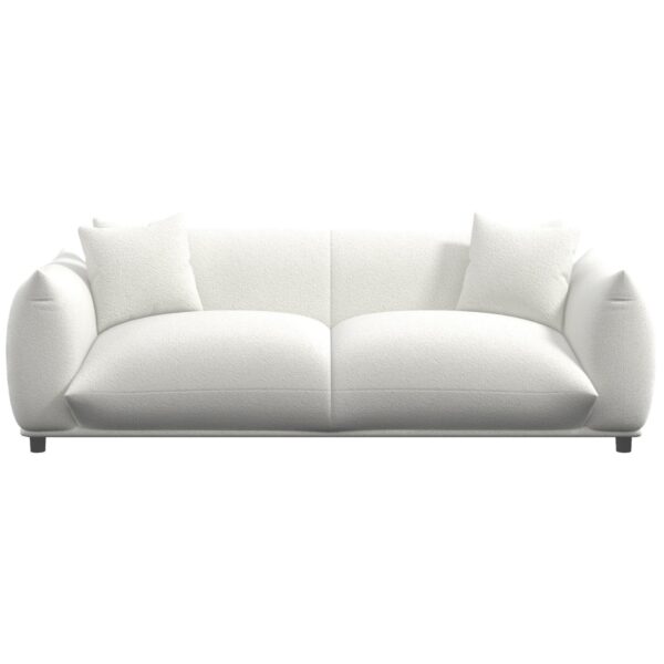 Emma - Mid Century Modern Luxury Sofa - Cream