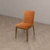Ines - Dining Chair (Set of 2) - Brown / Burnt Orange - Image 12