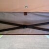 Outdoor 11X 11Ft Pop Up Gazebo Canopy With Removable Zipper Netting, 2 Tier Soft Top Event Tent, Suitable For Patio Backyard Garden Camping Area With 4 Sandbags - Brown - Image 13