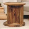 Close Knit Corner End Table - Oak - Image 9