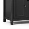 Amherst - Wide TV Media Stand - Black - Image 6