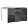 Louver Grille 10 Ft Frame & Louvers - Black - Image 5