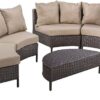 Pt Limon - 5 Pieces Sofa Set - Brown / Beige - Image 3
