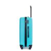 3 Piece Luggage Sets Lightweight Suitcase With Two Hooks, Spinner Wheels, Tsa Lock, (20/24/28) - Turquoise - Image 8