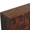 Solis - Carved 4 Door Sideboard - Brown - Image 6