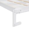 Queen Size Murphy Wall Bed With Shelves, Space Saving - White - Image 8
