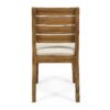 Outdoor 7 Piece Dining Set With Cushions - Sandblasted Natural / Beige - Image 13