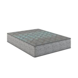 Comfort Care - 13" California King Hybrid Mattress, Firm Support, Cooling Technology - Gray / Blue