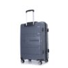 Hardshell Suitcase Double Spinner Wheels Pp Luggage Sets Lightweight Durable Suitcase With Tsa Lock, 3 Piece Set (20/24/28) - Gray - Image 11