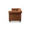 Alto - Tufted Chesterfield Sofa - Burnt Orange - Image 3