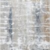 Textures - 2'7" X 7' Polypropylene Area Rug - Multi / White - Image 5