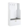 Buck II - High Gloss Hall Tree - White - Image 2