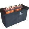 Propane / Gas Outdoor Fire Pit Table - Charcoal - Image 9
