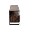 Folia - Contemporary TV Stand - Walnut / Black - Image 3