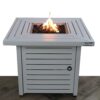 Propane Fire Pit Table - Natural Whitewash - Image 4