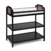 Brees - Changing Table - Black, Brownstone - Image 2