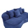Bean Bag Sofa Lazy Sofa Durable Comfort Lounger High Back Chair For Adults And Kids, Indoor & Outdoor - Navy - Image 26
