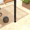 Louver Pergola Aluminium Frame & Louvers - Black - Image 6