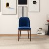 Kaitlyn - Dining Chair (Set of 2) - Brown / Navy Blue - Image 9