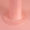 Outdoor Metal Seating Set With Coffee Table And 2 Chairs - Pink - Coral - Image 9
