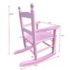 Children's Rocking Chair Indoor Or Outdoor, Suitable For Kids, Durable - Light Pink - Image 9