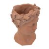 D7X11" Visage Head Bust Planter - Brown - Image 4