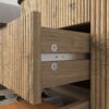 Multi Functional 3 Drawer Nightstand, Perfect For Storing Items Of Different Heights, A Perfect Combination Of Nature And Fashion - Black - Image 12