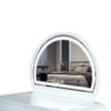 Makeup Vanity Table With Mirror Touch Screen Lighted Mirror, Dressing Table With Drawer For Bedroom - White - Image 16