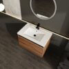 Bathroom Vanity With Resin Countertop Sink - Brown - Image 8