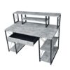 Amiel - All Purpose Writing Desk - Gray - Image 3