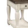 Chairside Table With Storage - Antique White - Image 2