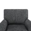 360 Degree Swivel Chair Accent Barrel Armchair With Side Pockets, Compact Design For Living Room, Bedroom, Office - Gray - Image 19