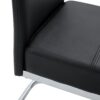 (Set of 4) Thickened Dining Chairs With Built In Spring Packages And Ergonomic Design Perfectly Blending Comfort And Elegance - Black - Image 13