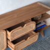 Teak Cabinet - Natural Wood / Brown - Image 6