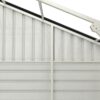 Double Garage Metal Shed With Side Entry Door - White - Image 4