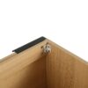 Modern 24" Bathroom Vanity Sink Combo With Spacious Storage And Construction - Oak - Image 17