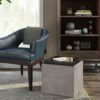 Rockwood - Cube Storage Ottoman With Tray - Distressed Gray Taupe - Image 10