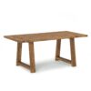 Whitley - Dining Table In Burnt Wax - Brown - Image 2