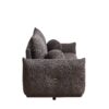 Lamb's Wool 2 Seater Cushion Sofa Comfortable Sofa For Living Room Bedroom And Other Casual Spaces Lamb's Wool Sofa With 2 Cushions And 2 Ball Pillows (Set of 2) - Gray - Image 15