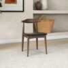Destiny - Dining Chairs (Set of 2) - Black / Dark Brown - Image 13