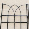 2 Pack Metal Garden Trellis Rustproof For Climbing Plants Outdoor Flower Support - Black - Image 4