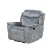 Mariana - Manual Recliner Chair - Silver Gray - Image 2