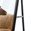 Aluminum Frame Minimalist Mirror, Bathroom Bedroom Wall Mirror, Elevating Contemporary Interiors, Can Be Wall Mounted Or Opened As A Standing Mirror - Black - Image 18
