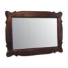 Oblong Mirror Frame - Brown - Image 5