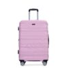 Luggage Set Of 5 Pieces, Expandable Hard Pc Luggage Set With Tsa Lock For Rotating Wheels, Lightweight Rolling Luggage - Pink - Image 11
