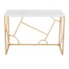 Constellation - Contemporary Desk - Gold / White - Image 5