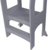 Child Standing Tower, Step Stool For Kids, Toddler Step Stool For Kitchen Counter - Gray - Image 13