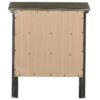 3 Drawer Nightstand - Gray - Image 3